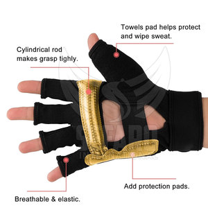 Vente directe d'usine, vêtements d'entraînement, gants de taekwondo, demi-doigts, gants de sécurité pour le taekwondo, en stock - Product Image 4