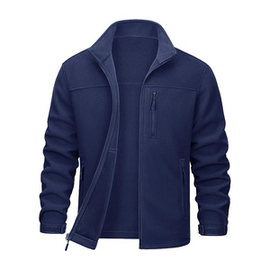 Ropa de invierno de moda Chaqueta de lana de manga larga para hombre con interior cálido Ajuste cómodo Perfecto para exteriores y moda diaria - Product Image 1