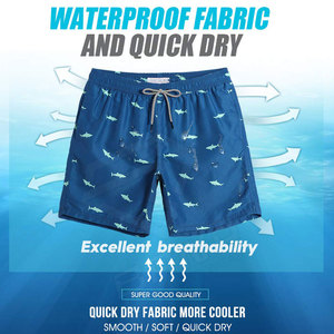 Shorts de Baño Personalizados para Hombre, de Tela No Tejida, Sólidos, Transpirables, Casuales, con Logotipo Personalizado OEM - Product Image 5