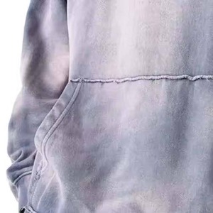 ชุดวอร์มซักกรดของผู้ชายชุดวอร์มซักแบบซ้อนระบายอากาศได้สีซีดจาง - Product Image 5