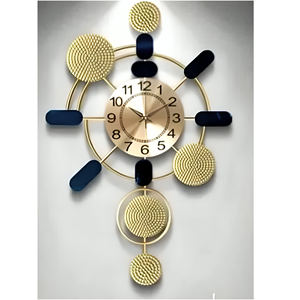 Horloge murale en laiton de qualité supérieure fabriquée à la main Montre classique pour la décoration intérieure et le style intérieur Disponible à la vente - Product Image 1