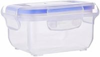 Contenedor Cuadrado de PP para Alimentos, Hermético, a Prueba de Fugas, Libre de BPA, Apilable, Moderno, Portátil, con Cierre, de 200mL-2000mL, para Uso en la Cocina