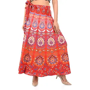 Latest Batik Indian Stylish Designer Wrap Skirt