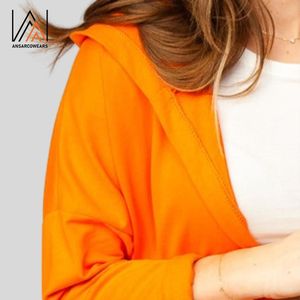 Sweat-shirt à capuche unisexe épais et lourd avec logo personnalisé OEM, style longue veste, lavage à l'acide, broderie 3D, badge en polaire - Product Image 6