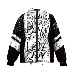 Chaqueta Deportiva Impermeable de Moda Urbana con Estampado Personalizado, Unisex, Ligera, Ecológica, de Secado Rápido y Transpirable - Product Image 1