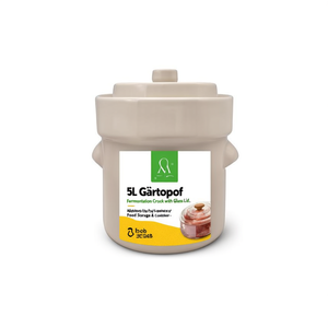 <b>5L</b> Grtopf Fermentation Crock with Glass Lid - Product Image 3