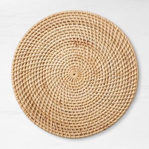 Chargeur de dessous de verre en bambou et rotin de Style bohème de haute qualité et ensemble de napperon support de tapis de table en jonc de mer pour un usage domestique - Product Image 6