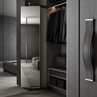 Ensemble de lit tatami intégré de luxe moderne et personnalisé, armoire, meubles modulaires de chambre à coucher, salle à manger, rangement, écologique, gain de place