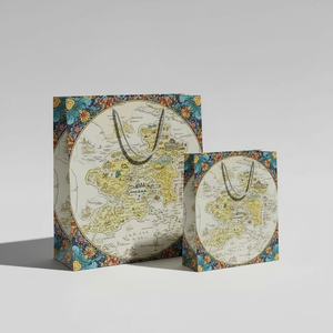 ถุงกระดาษอาร์ตหรูหรา ผลิตในเวียดนาม รับผลิตตามแบบ เป็นมิตรกับสิ่งแวดล้อม รีไซเคิลได้ ย่อยสลายได้ สำหรับบรรจุภัณฑ์ของขวัญระดับไฮเอนด์ - Product Image 3