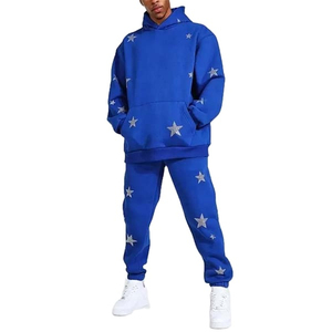 Ensemble de survêtement confortable pour homme en taille plus, style sportif et tissu doux au toucher - Product Image 1