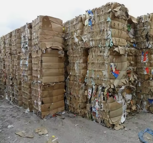 Residuos de Papel OCC de Alta Calidad (OCC 11 y 12) Provenientes de Cartón Corrugado Viejo, Fardos en Contenedor de 40' en Venta a Bajo Precio - Product Image 2