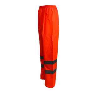 Ropa de moda Hi Vis Visibility Over Pants Reflective Safety Work Quality Wear Pantalón impermeable Running Wear Men Pant - Product Image 3