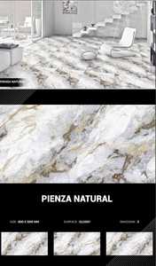 Sol De Maison Moderne 60x60 60x120 Carrelages de sol en porcelaine vitrifiée Marbre blanc Couleur ivoire Texture solide Carreaux pour appartement - Product Image 3