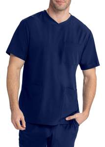 ชุดเครื่องแบบพยาบาลแขนสั้นสีขาวระบายอากาศได้ดีสำหรับผู้ชายชุดทางการแพทย์สำหรับใช้ในโรงพยาบาลร้านเสริมสวย - Product Image 5