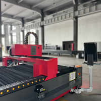 Machine de découpe de tôles métalliques au laser à fibre Hoysook 3015, source laser MAX ou Raycus, commande CNC