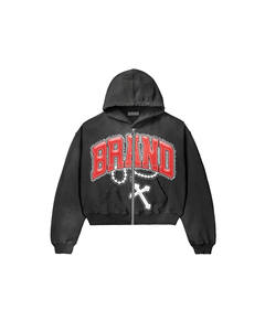 Nouveau sweat à capuche zippé pour femme personnalisé avec logo sweat à capuche zippé pour femme doux et confortable pour l'hiver - Product Image 3