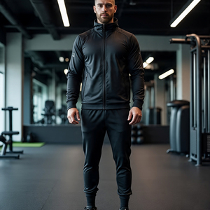 Ropa Deportiva de Entrenamiento para Hombre, Chándal de Fútbol con Cremallera, Chaqueta de Camionero y Pantalones de Chándal - Product Image 5