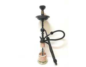 Offre Spéciale De Luxe Égyptien Mini Shisha Narguilé Vase 30cm Qualité Supérieure Unique Style Andalou Imprimé Verre Laque - Product Image 2