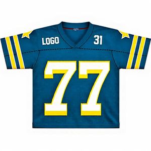 Diseño personalizado Sublimación completa Camisetas de fútbol americano Proveedor directo de fábrica Camisetas de fútbol americano de diseño personalizado - Product Image 5