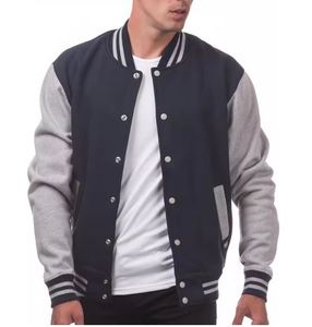 Wool Varsity Jacket Varsity Letterman Jacket Embroidered Wool Men Pure Sheep Wool CollegeBaseballjacket for men - Product Image 5