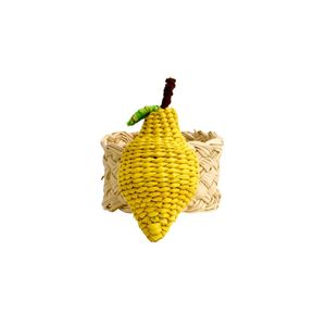 Jouet citron décoratif en jonc de mer fait main pour enfants - Product Image 4