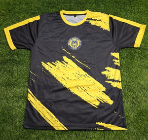 Custom Gamer Soccer Uniform <b>Set</b> In Black | Men Women Youth Sizes | Lightweight Quick Dry Training Sportswear Wholesale - Product Image 2