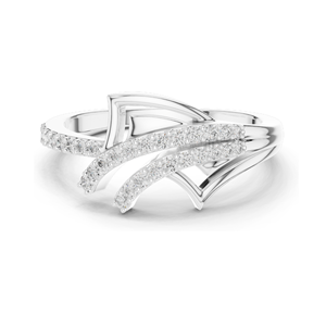 Bague pour femme en diamant de laboratoire 0,227 ct, clarté VVS-VS EF, or 18 carats, 14 carats, 10 carats et argent 925, options or rose, or jaune, or blanc - Product Image 1