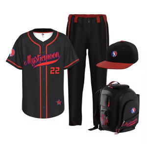 Nuevo diseño de uniforme de béisbol de alta calidad al por mayor uniforme de béisbol transpirable para la venta en línea - Product Image 1