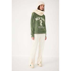 Sudadera Oversize Estampada de Algodón 100% para Uso Diario - Product Image 1