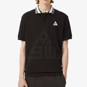 เสื้อสำหรับผู้ชายผ้าสแปนเด็กซ์/ โพลีเอสเตอร์ผ้าถักกันความชื้นขนาดใหญ่พิเศษ - Product Image 1