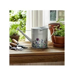 Arrosoir en métal de qualité supérieure, design moderne, finition peinte en bleu, capacité de 8 L, écologique, durable pour une utilisation en jardin, personnalisable - Product Image 2