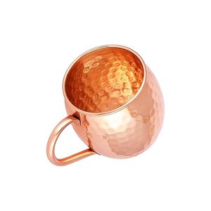 Auténtica Taza de Cobre Rústica con Acabado Martillado Único, Cómoda Asa de Metal Ecológica, Estilo Clásico para Oficina y Hogar - Product Image 5
