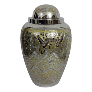 High Quality Exclusive Stainless Steel Cremation <b>Urn</b> Modern Design with Polished Finish & Secure Seal for Ashes Storage - Product Image 1