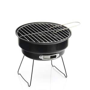 Modern style iron <b>fire</b> <b>pit</b> with blackened look and deep bowl <b>for</b> <b>log</b> burning during family gatherings - Product Image 4