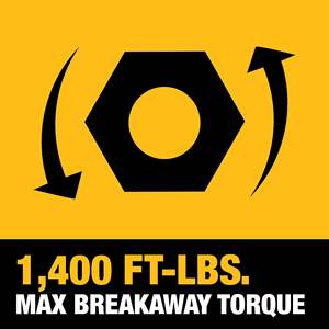 Kit de clé à chocs sans fil 20V MAX avec anneau de serrage de 1/2 pouce, 4 modes de vitesse, chargeur de batterie électrique et sac de transport inclus - Product Image 4