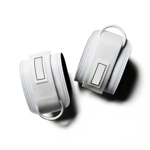 Sangle en cuir de vachette personnalisée pour la salle de sport à domicile, support de cheville réglable, nouveau design, protection pour l'exercice, prix bas, sécurité pour le fitness - Product Image 4
