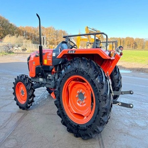 รถแทรกเตอร์ Kubota MU5501 4x4ของแท้รถแทรคเตอร์ขับเคลื่อนสูงพร้อมปั๊มเครื่องยนต์และกระปุกเกียร์ - Product Image 4