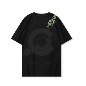 Camiseta de hombre con bordado de moda, diseño elegante, cómoda y a la moda, camiseta de hombre con bordado para ropa de calle, venta en línea. - Product Image 2