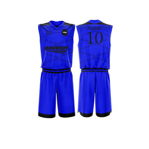Uniforme de Entrenamiento de Baloncesto Personalizado, Conjunto de Jersey y Pantalones Cortos de Poliéster Transpirable de Secado Rápido, Ropa Deportiva de Equipo para Hombres, Mujeres y Jóvenes - Product Image 5