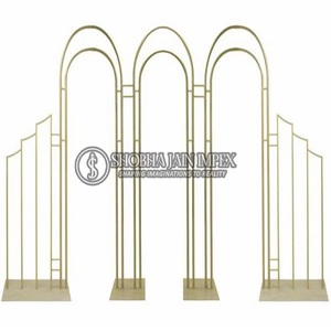 Cadre en métal design pour décorations de mariage Cadre de qualité supérieure pour une décoration d'événement élégante - Product Image 5