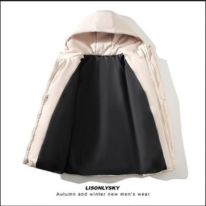 เสื้อบับเบิ้ลสำหรับผู้ชายเสื้อแจ็คเก็ตทรงพองขนาดใหญ่สำหรับฤดูหนาวเสื้อแจ็คเก็ตบุนวมหนาอบอุ่นโลโก้ออกแบบได้ตามต้องการจัดส่งแบบ DDP - Product Image 5