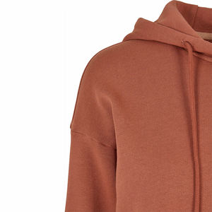 Pulls à capuche en polaire personnalisés pour femmes, sweatshirts respirants anti-rides avec logo imprimé sur le devant pour l'hiver - Product Image 3