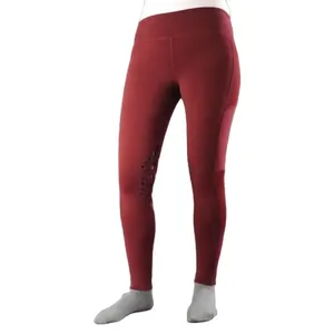 Pantalons de yoga de luxe pour filles noires Collants Full Horse Products - Product Image 3