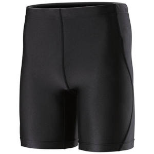 Pantalones cortos de compresión de secado rápido OEM Unisex 2025 cintura elástica media sólido Casual entrenamiento atlético Fitness correr sudor lona liso - Product Image 4