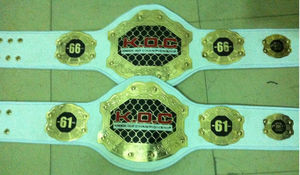 Custom Champion <b>Belt</b> Heavy Duty Big Gold Metal Plate Wrestling Boxing Martial Arts Championship <b>Belts</b> - Product Image 2