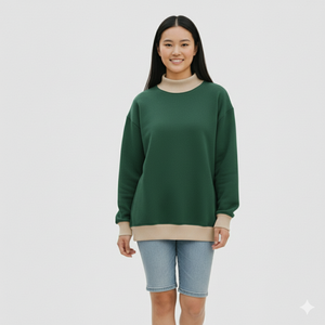 Women's Custom Printed Front Anti-Pilling Quick Dry Pullover Sweatshirt <b>Mock</b> <b>Neck</b> Alpha Phi Casual Workout <b>Tops</b> Collar - Product Image 1