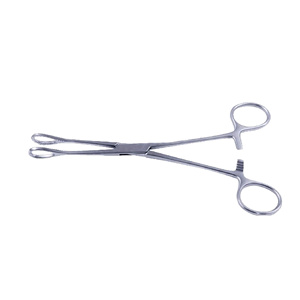 Pinzas de Esponja Foerster con Logotipo Personalizado, Acero Inoxidable, Mordazas Ovaladas Dentadas, Instrumento Quirúrgico de Grado Hospitalario, Proveedor OEM - Product Image 4