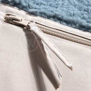 เสื้อแจ็กเก็ตขนสัตว์ระบายอากาศได้ดีเป็นมิตรต่อสิ่งแวดล้อมทำจากปกคอตั้งขนาดพิเศษ - Product Image 5