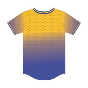 Pullover da Baseball con maglia 100% in poliestere SGRho con scollo a V SGRho con Applique loghi ricamati - Product Image 3