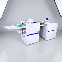 Nouveau système de pliage, perforation et rainurage entièrement automatique avec écran tactile couleur de 7 pouces pour la prévention des fissures du toner